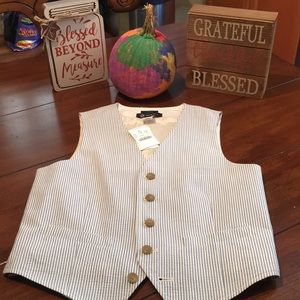 J. Crew Boy’s Seersucker Vest